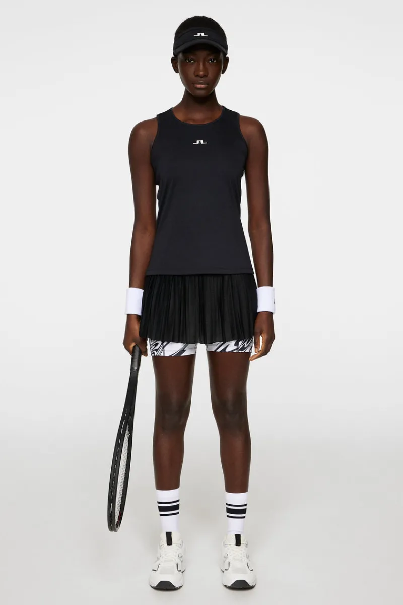 Överdelar | T-shirts-J.Lindeberg Delia Tank Top Black