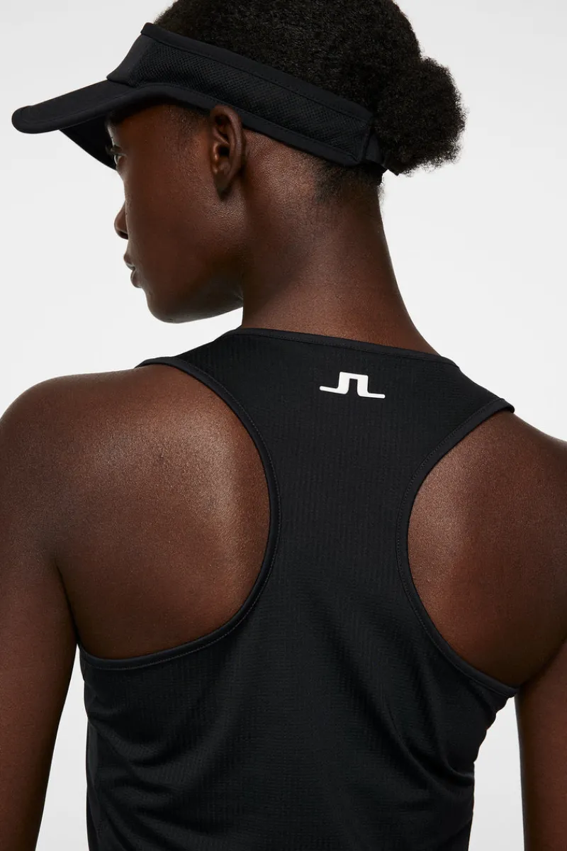 Överdelar | T-shirts-J.Lindeberg Delia Tank Top Black