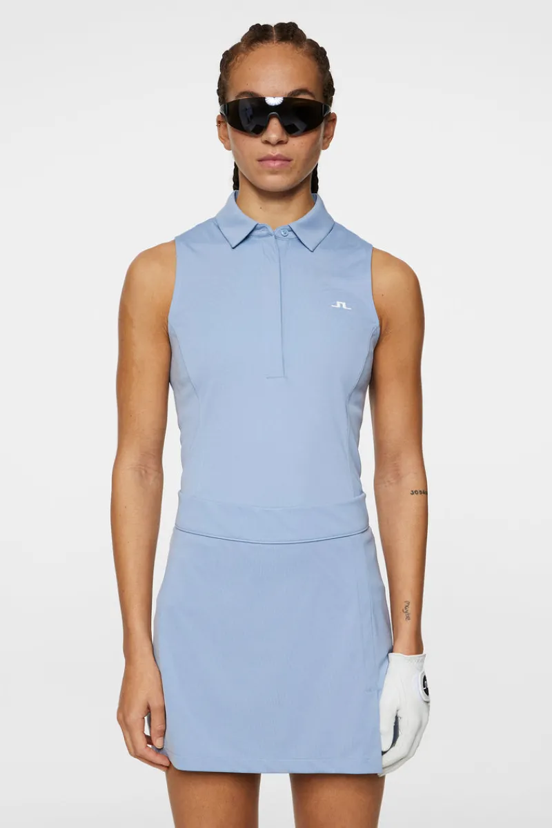 Golf | Linnen-J.Lindeberg Dena Sleeveless Top Rain Washed