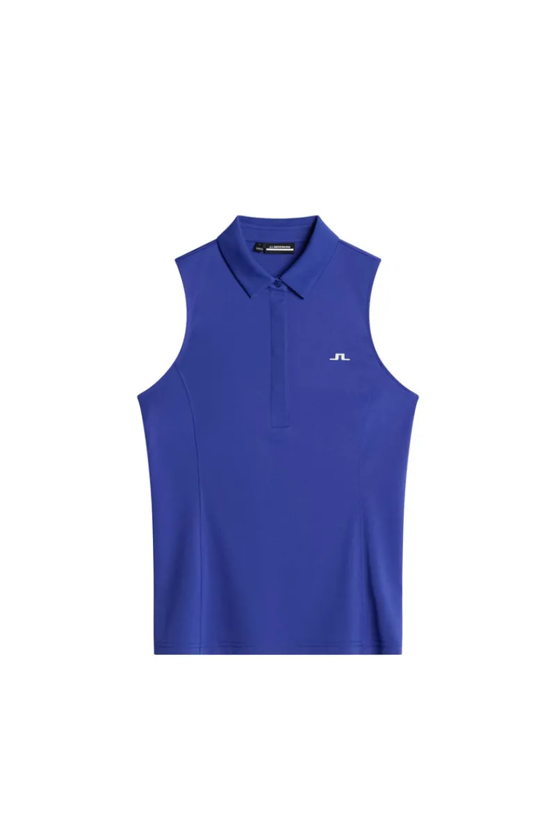 Golf | Linnen-J.Lindeberg Dena Sleeveless Top Clematis Blue