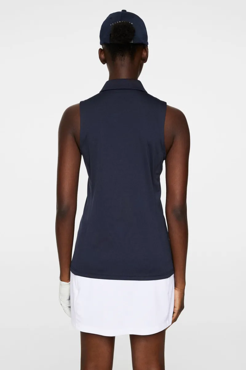 Golf | Linnen-J.Lindeberg Dena Sleeveless Top JL Navy