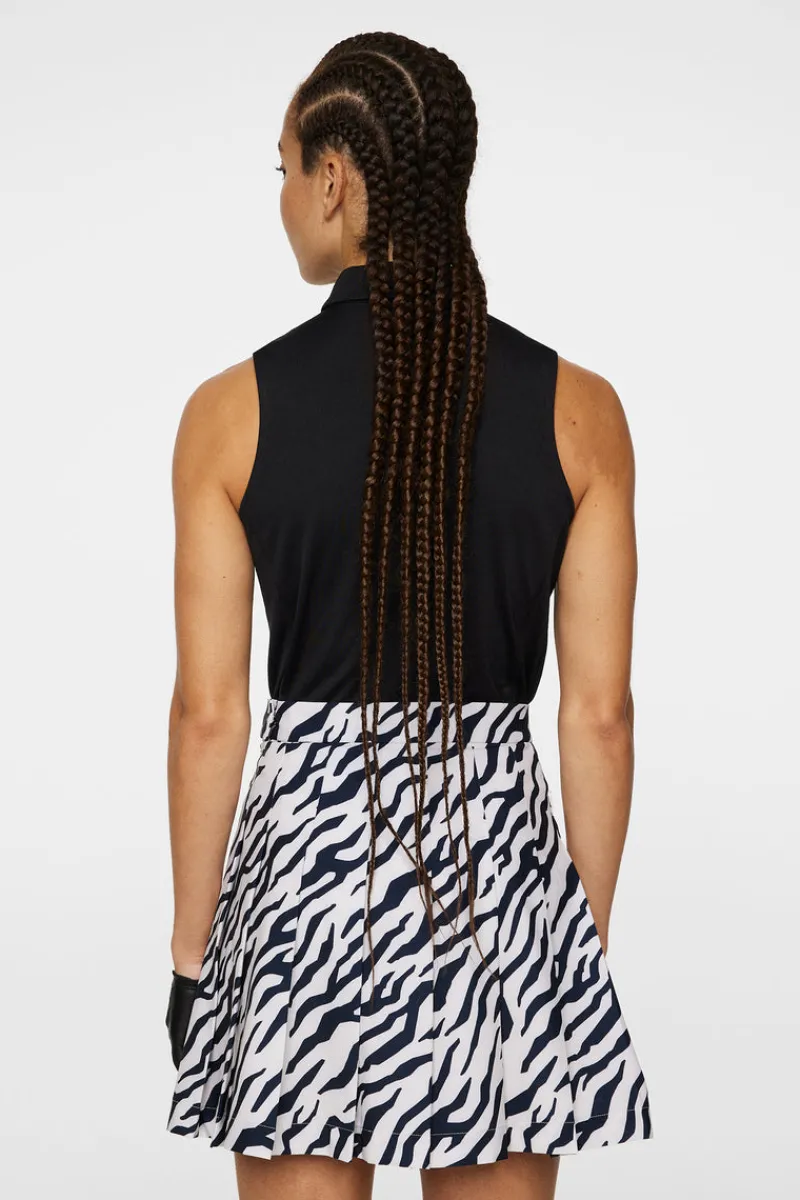 Golf | Linnen-J.Lindeberg Dena Sleeveless Top Black