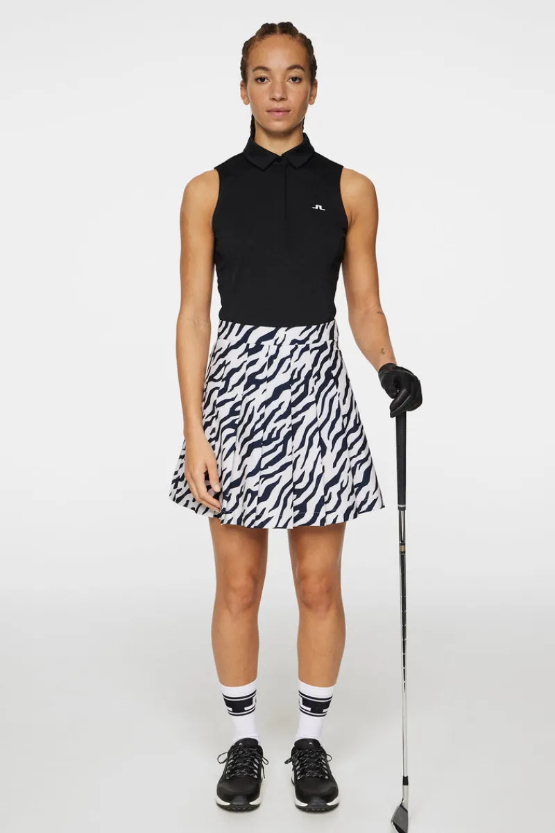 Golf | Linnen-J.Lindeberg Dena Sleeveless Top Black