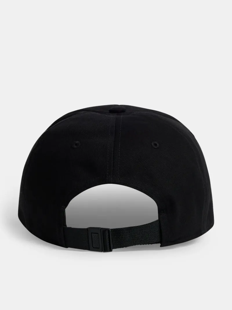 Kepsar | Accessoarer-J.Lindeberg Elijah Cotton logo Cap Black