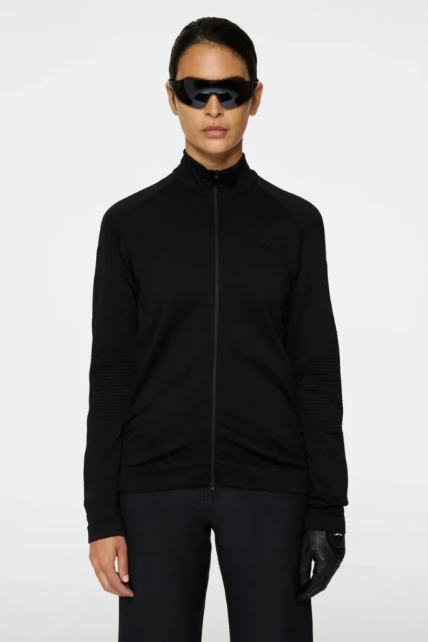 Golf | Ski-J.Lindeberg Elowen Seamless Mid Layer Black