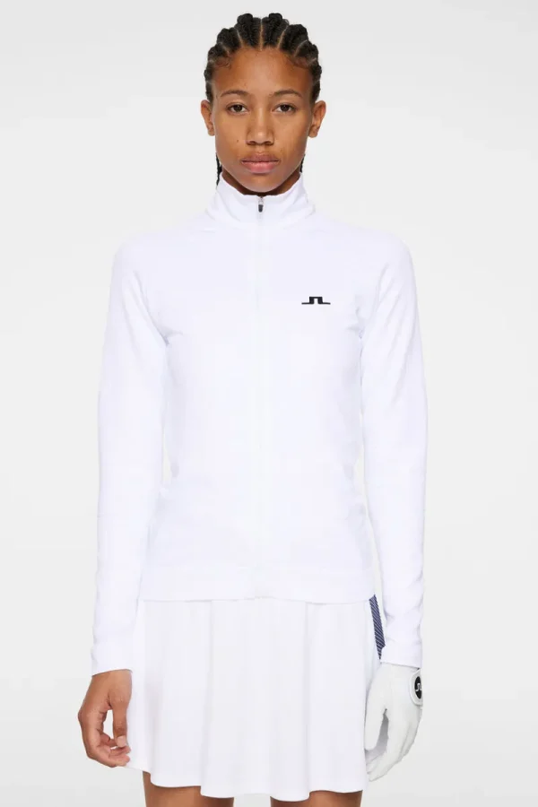 Golf | Ski-J.Lindeberg Elowen Seamless Mid Layer White