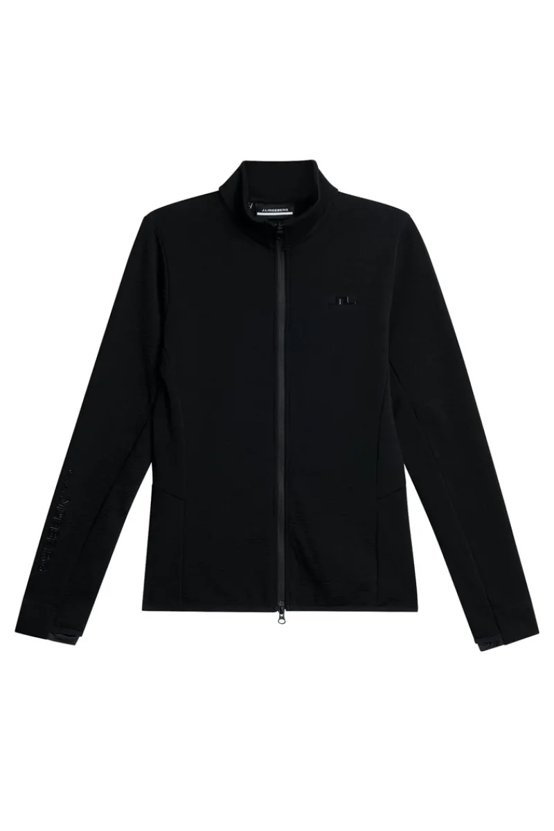 Ski | Bas & Mellanlager-J.Lindeberg Emeliz Merino Mid Layer Black