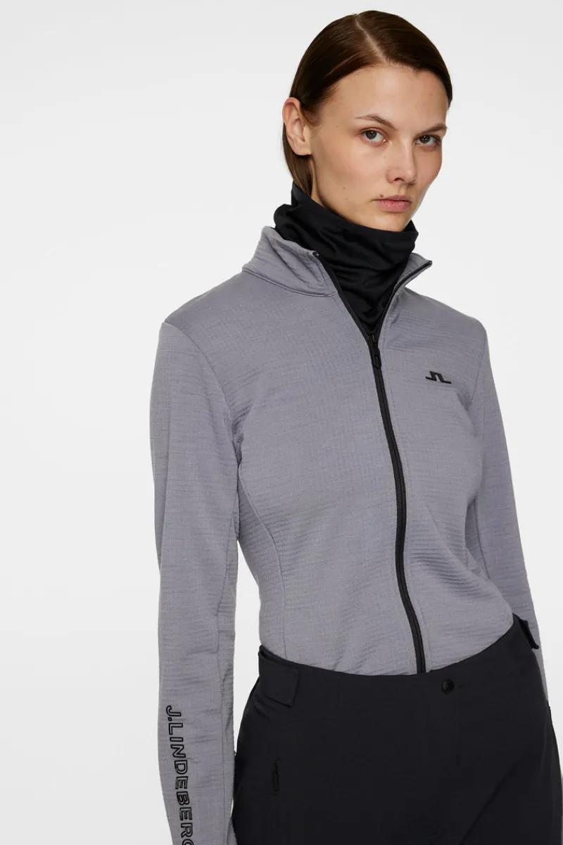 Ski | Toppar-J.Lindeberg Emeliz Merino Mid Layer Night Owl
