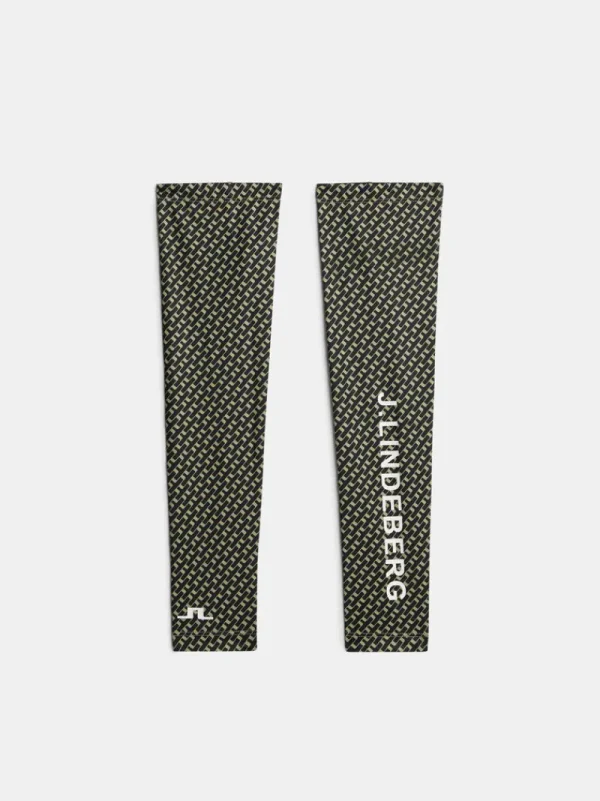 Golf | Golfsleeves-J.Lindeberg Enzo Print Sleeves Tour Geo Olive S