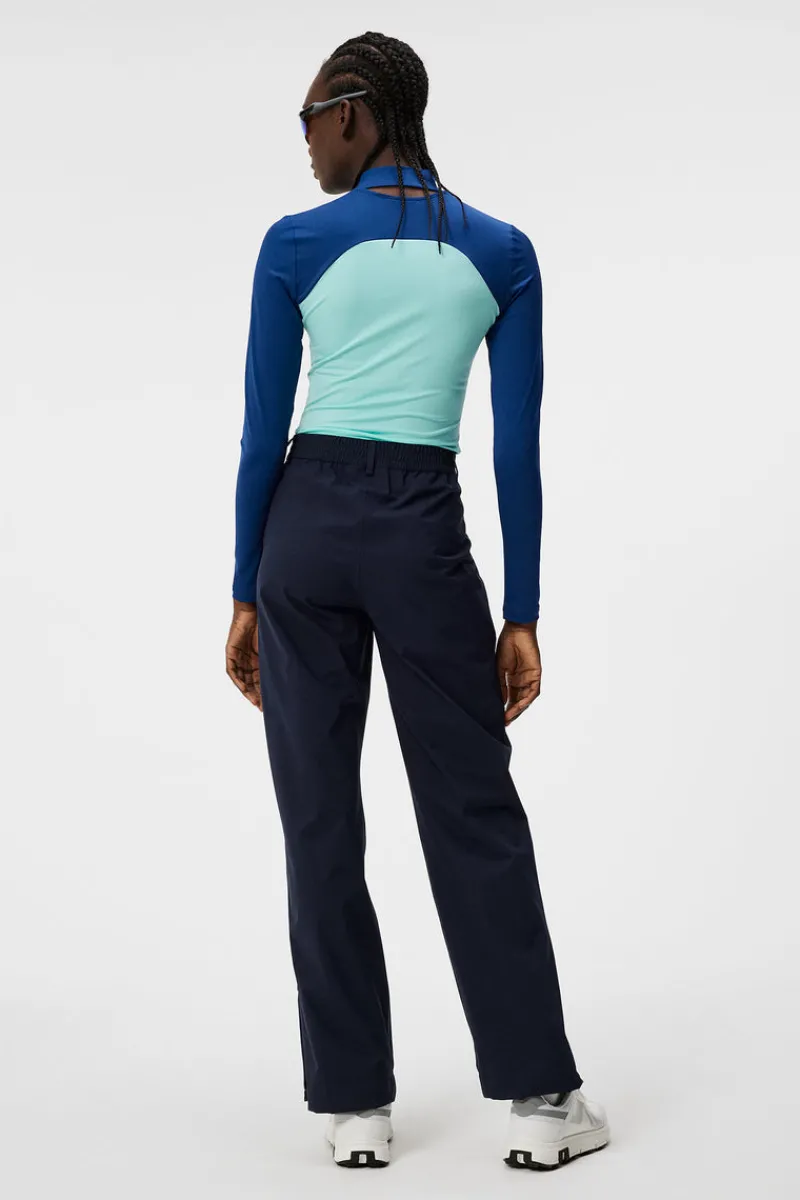 Byxor-J.Lindeberg Evertine Rain Pant JL Navy