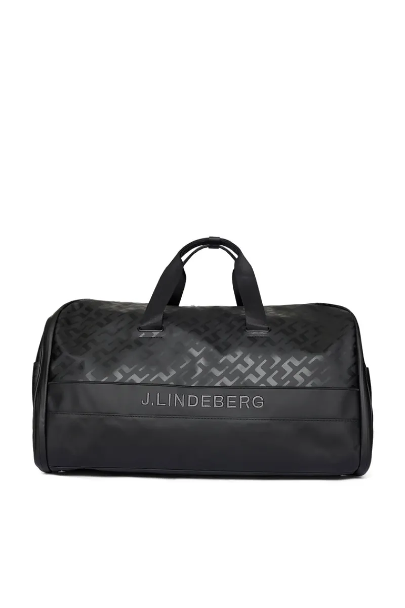 Golf | Golf-J.Lindeberg Garment Print Duffel Bag Tour Geo Jacquard Black M