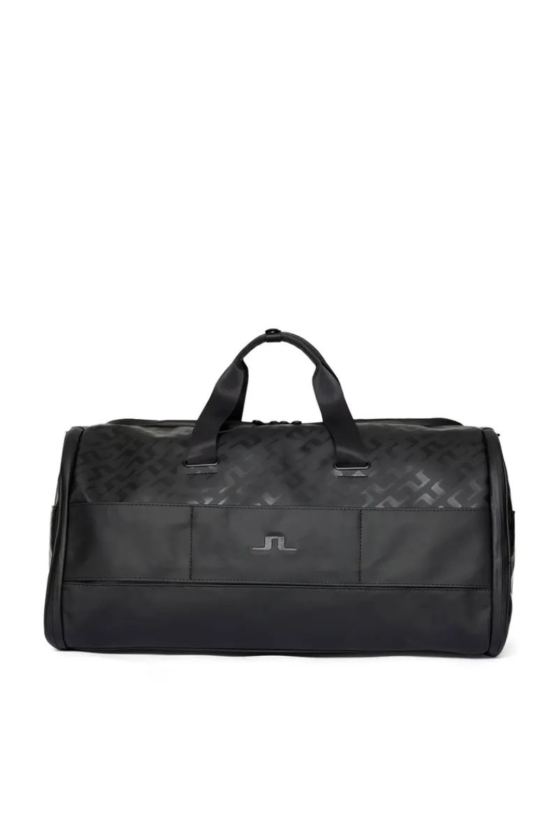 Golf | Golf-J.Lindeberg Garment Print Duffel Bag Tour Geo Jacquard Black M