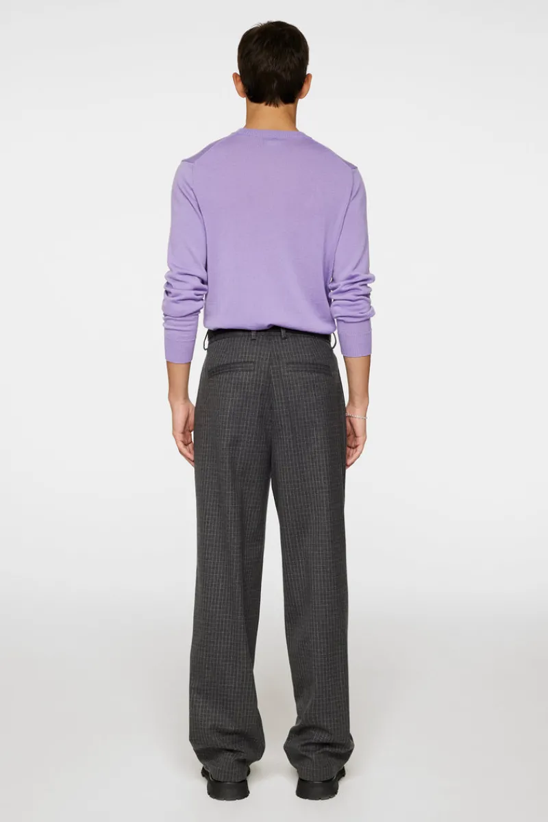 Byxor | Underdelar-J.Lindeberg Gaspard Wool Ripstop Pants Lava Smoke