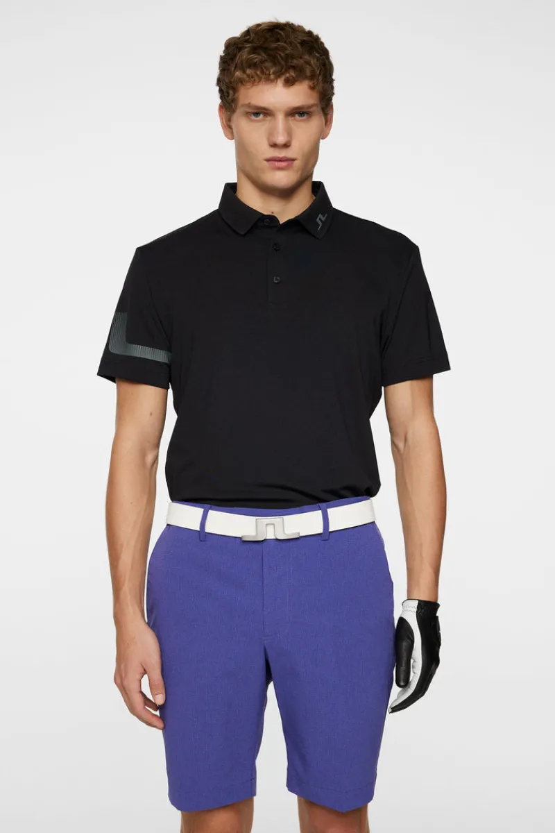 Golf | Pikétröjor-J.Lindeberg Heath Polo Black