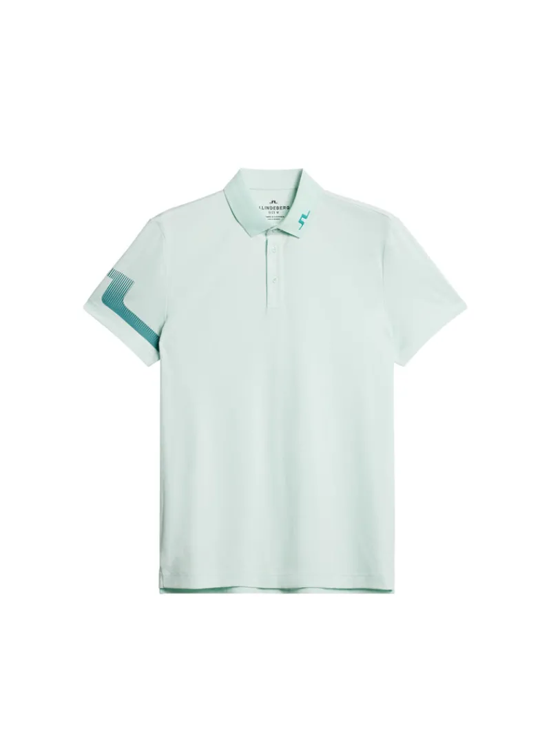 Golf | Överdelar-J.Lindeberg Heath Polo Moonlight Jade