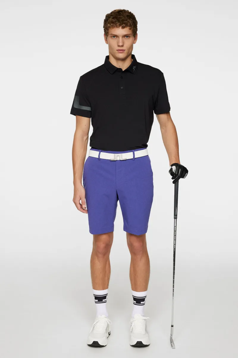 Golf | Pikétröjor-J.Lindeberg Heath Polo Black
