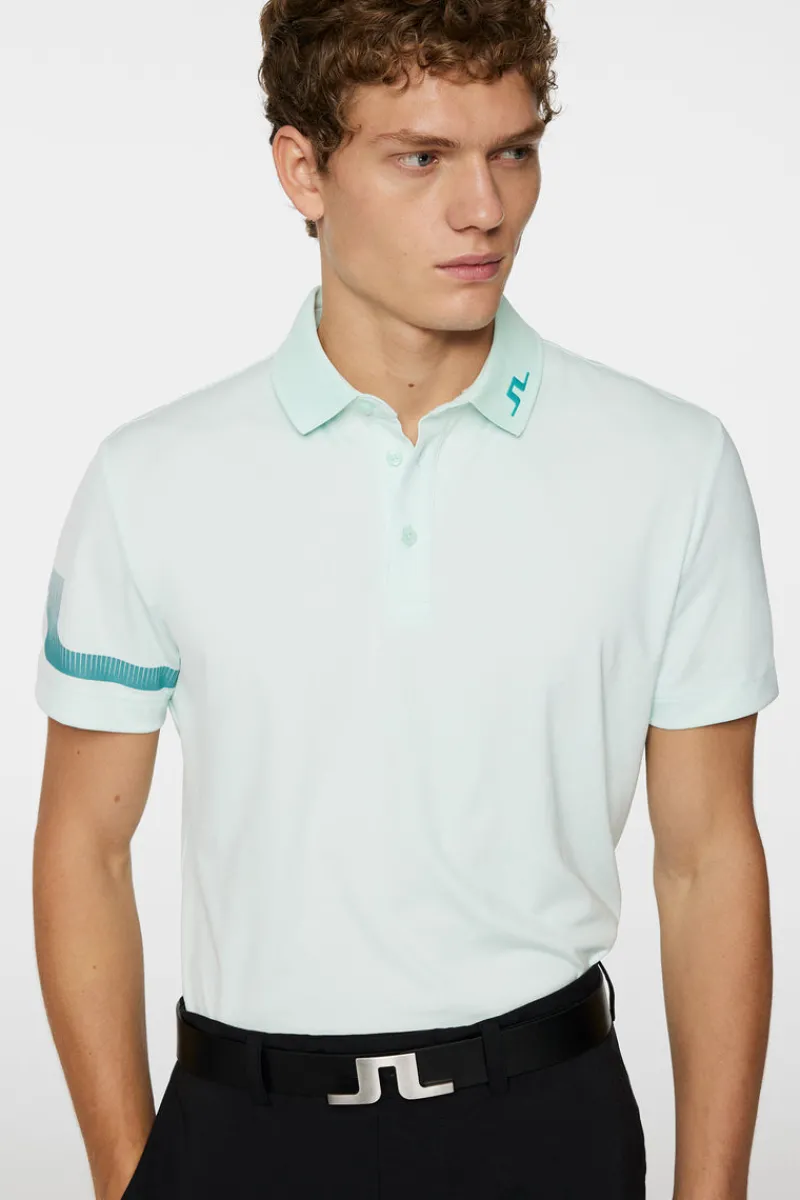 Golf | Överdelar-J.Lindeberg Heath Polo Moonlight Jade