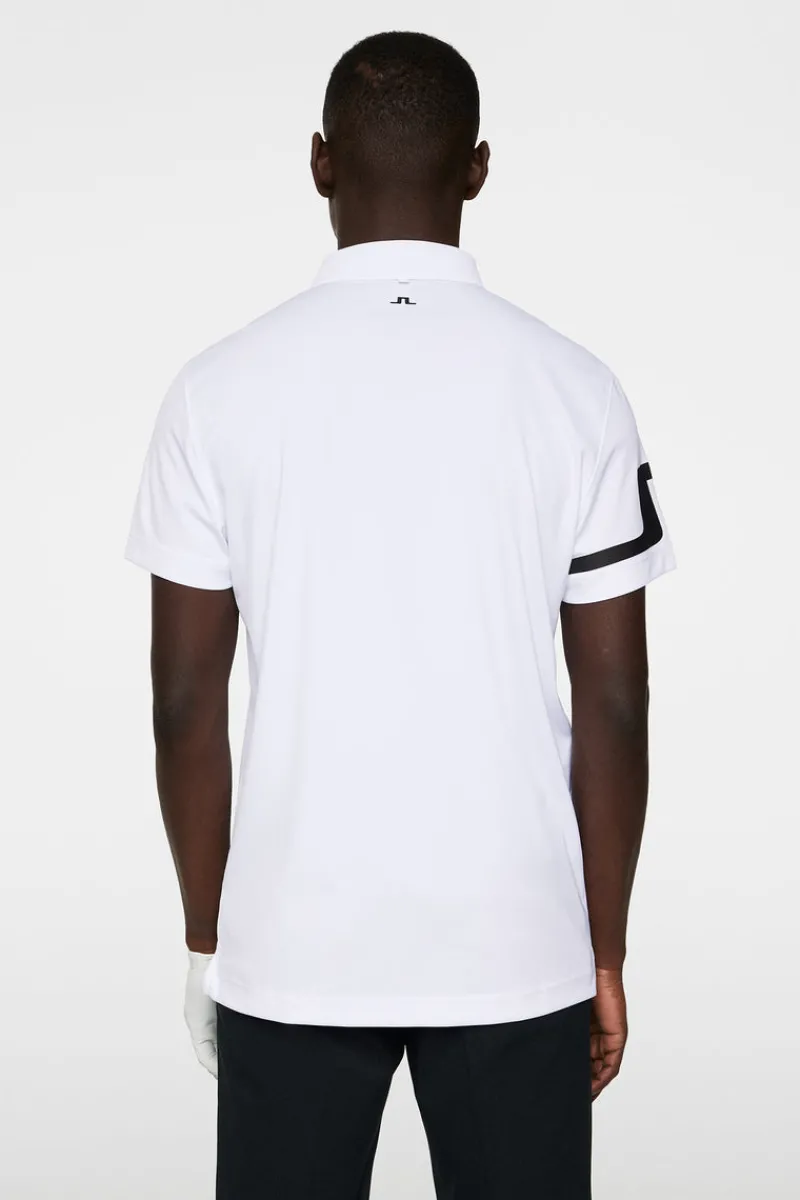 Golf | Pikétröjor-J.Lindeberg Heath Regular Fit Golf Polo White