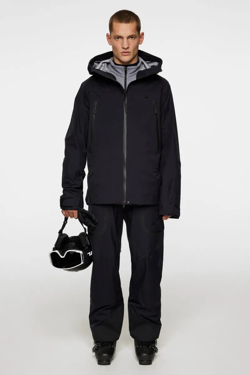 Ski | Jackor-J.Lindeberg High Grounds Shell Jacket Black