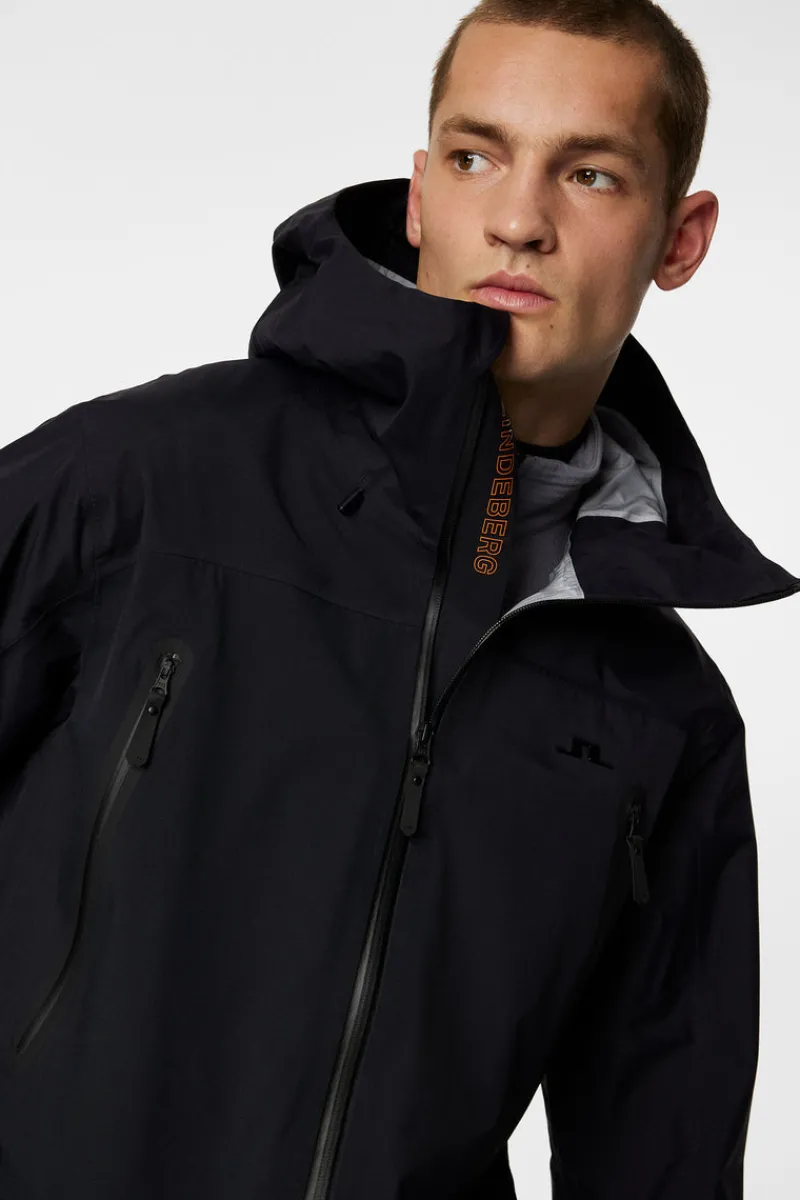 Ski | Jackor-J.Lindeberg High Grounds Shell Jacket Black