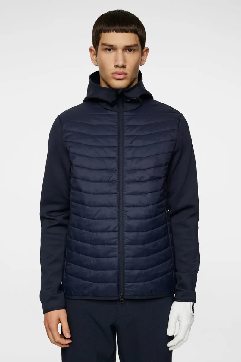 Golf-J.Lindeberg Holden Quilt Hybrid Hood JL Navy