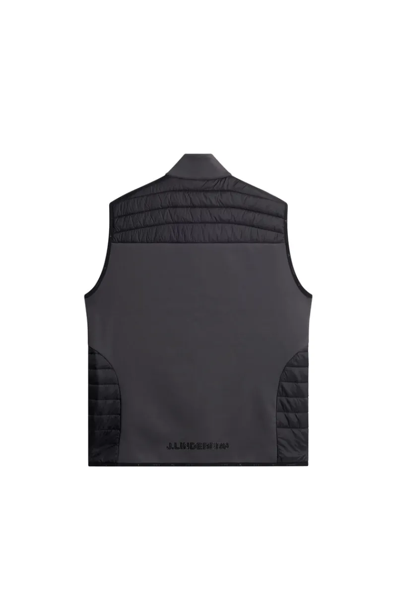 Golf | Ski-J.Lindeberg Holden Quilt Hybrid Vest Asphalt