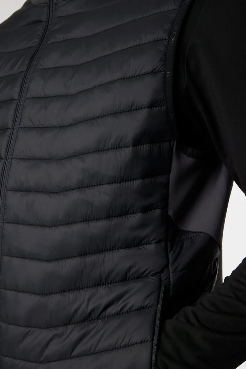 Golf | Ski-J.Lindeberg Holden Quilt Hybrid Vest Asphalt