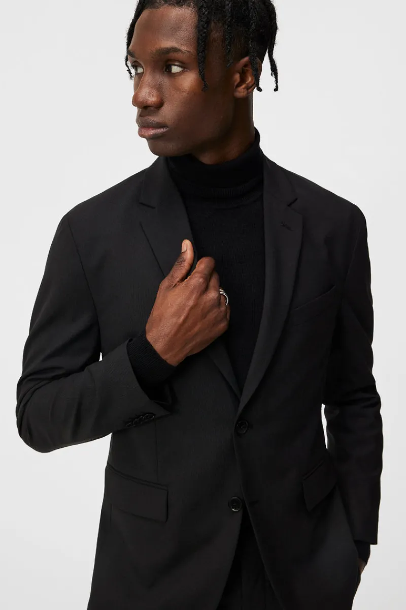 Kostymer & Skräddat | Kavajer-J.Lindeberg Hopper U Bi Stretch Blazer Black