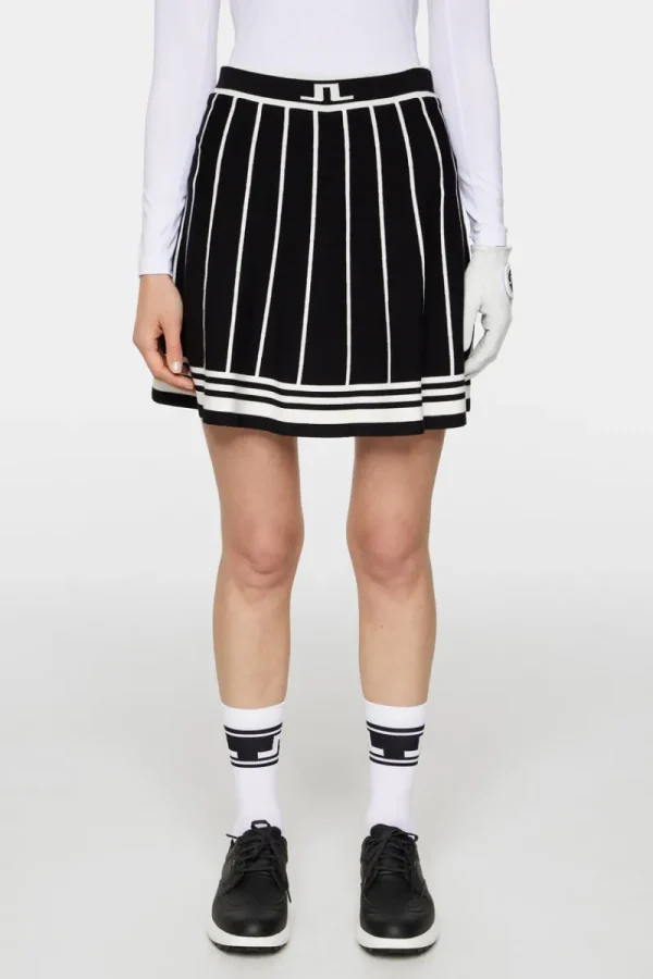 Golf | Kjolar-J.Lindeberg Irma Knitted Skirt Black