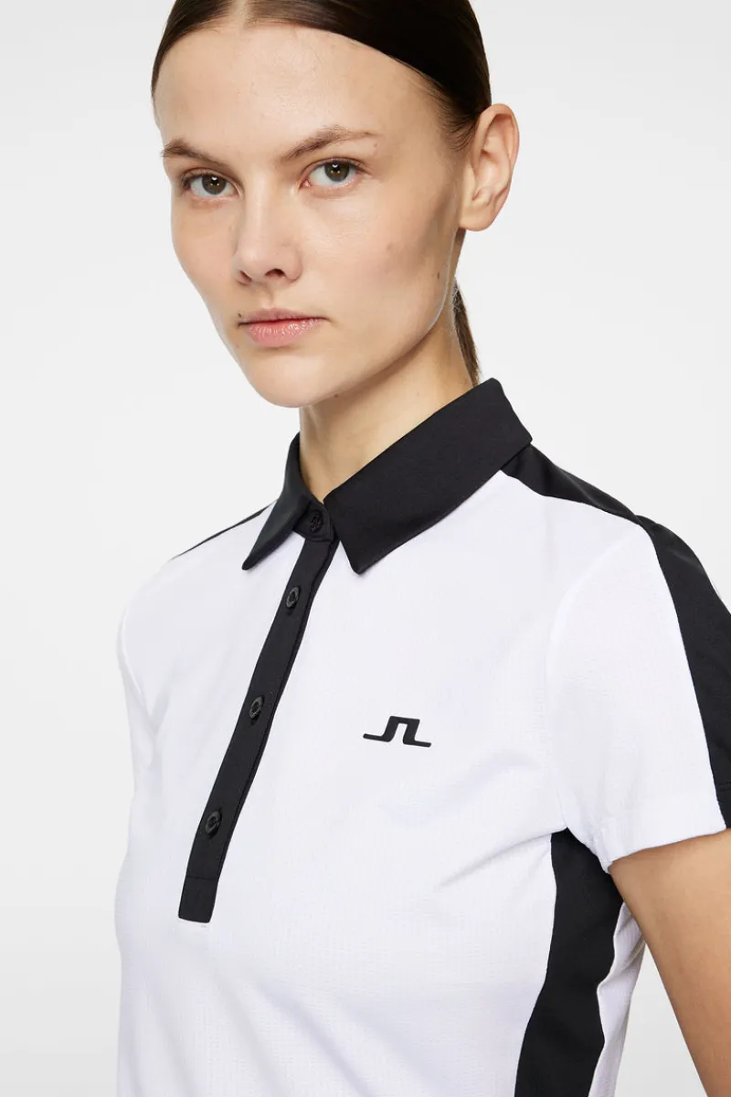 Golf | Överdelar-J.Lindeberg Jada Polo White
