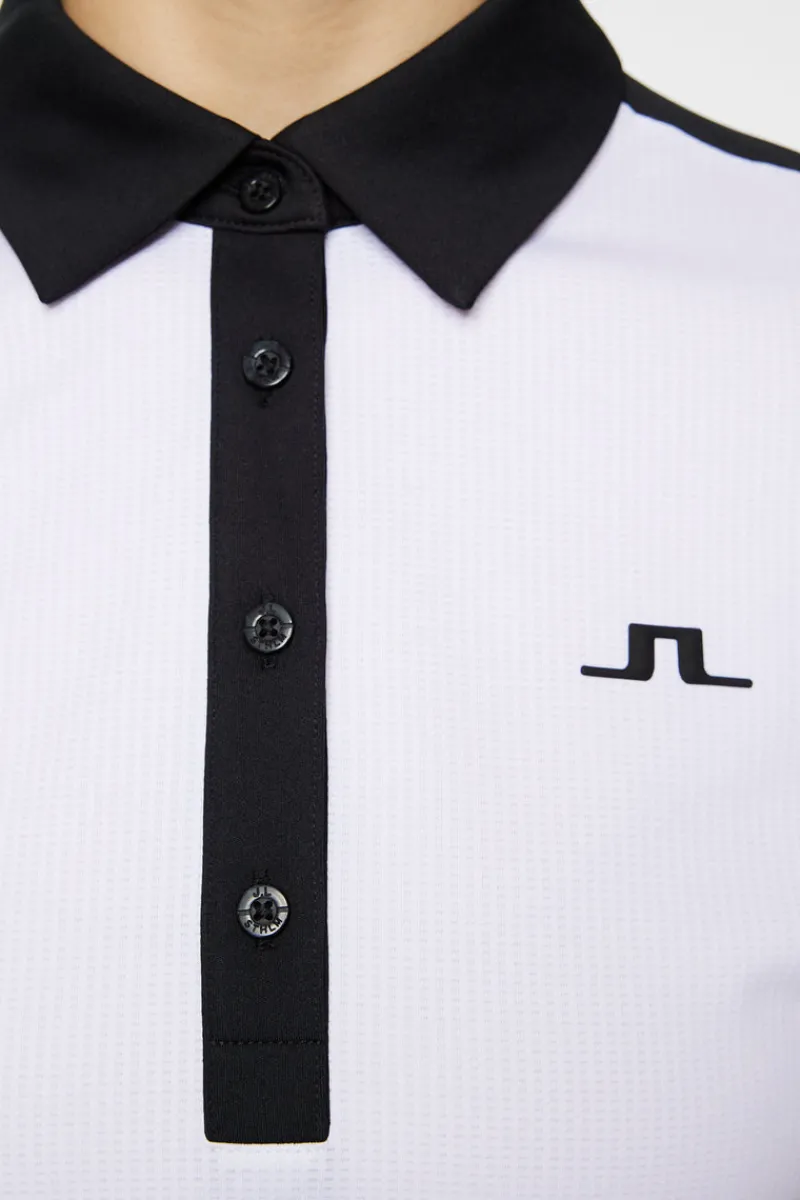 Golf | Överdelar-J.Lindeberg Jada Polo White