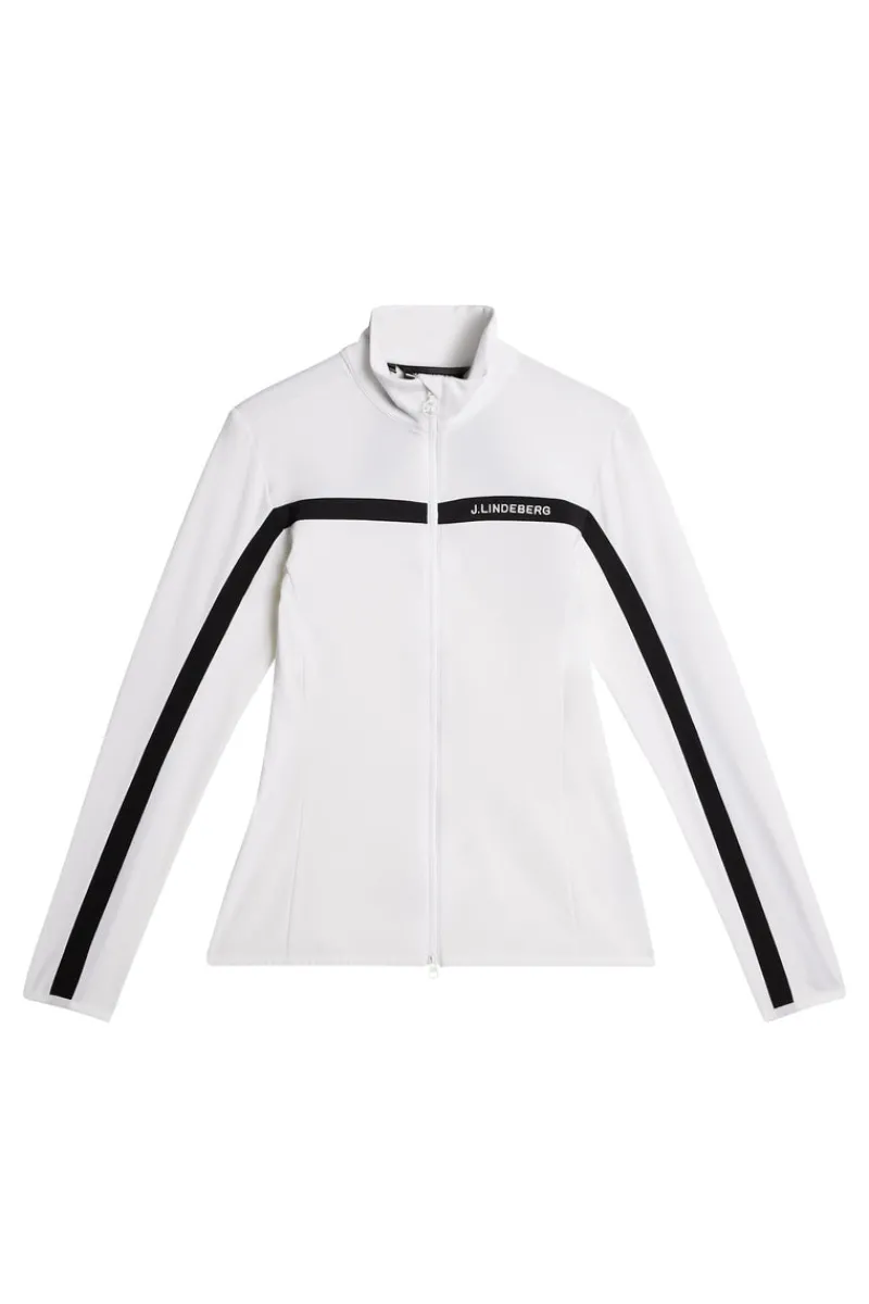 Golf | Bas- Och Mellanlager-J.Lindeberg Janice Mid Layer White