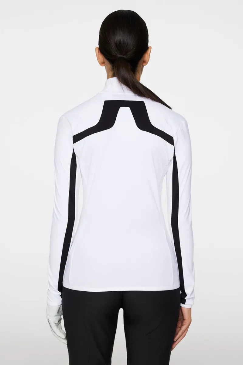 Golf | Bas- Och Mellanlager-J.Lindeberg Janice Mid Layer White