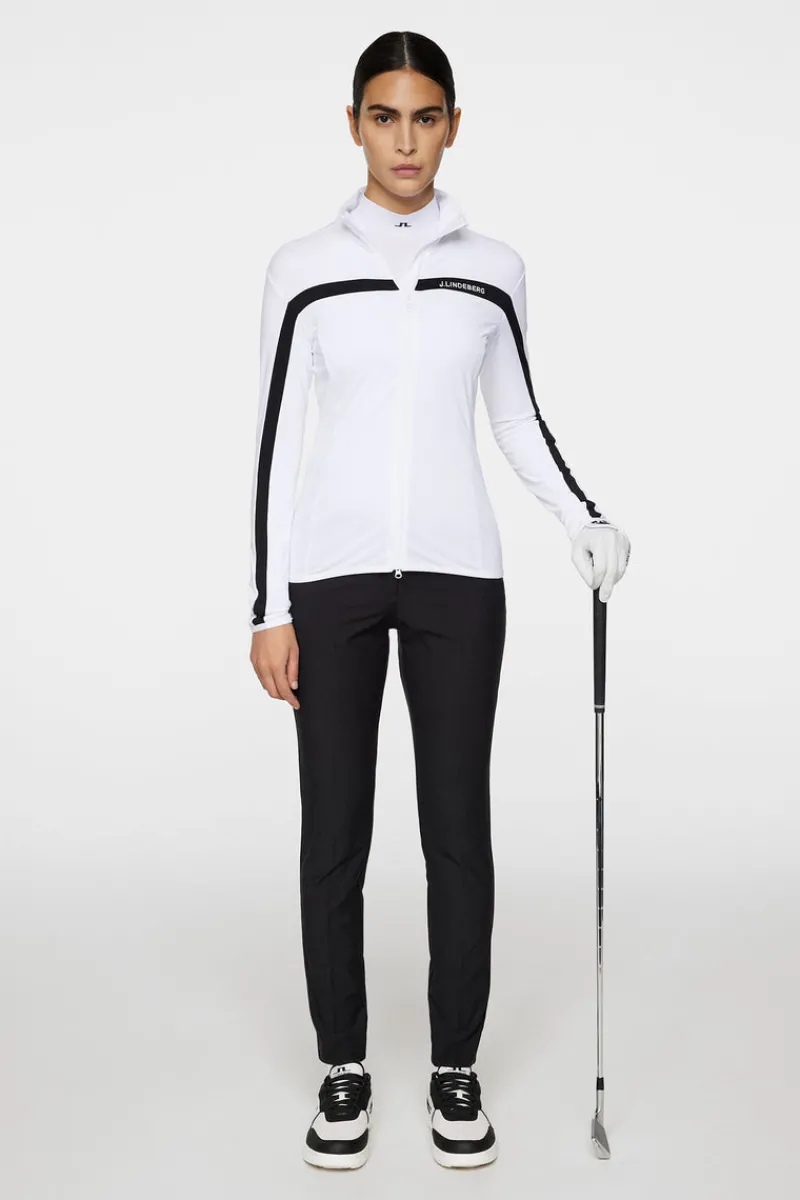 Golf | Bas- Och Mellanlager-J.Lindeberg Janice Mid Layer White