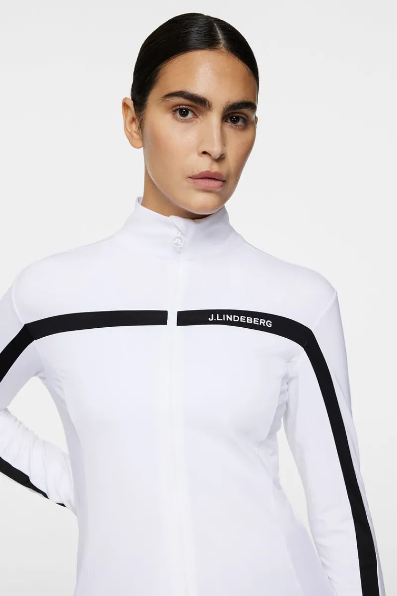 Golf | Bas- Och Mellanlager-J.Lindeberg Janice Mid Layer White