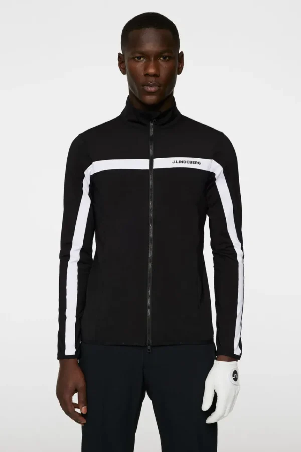 Bas- Och Mellanlager-J.Lindeberg Jarvis Mid Layer Black