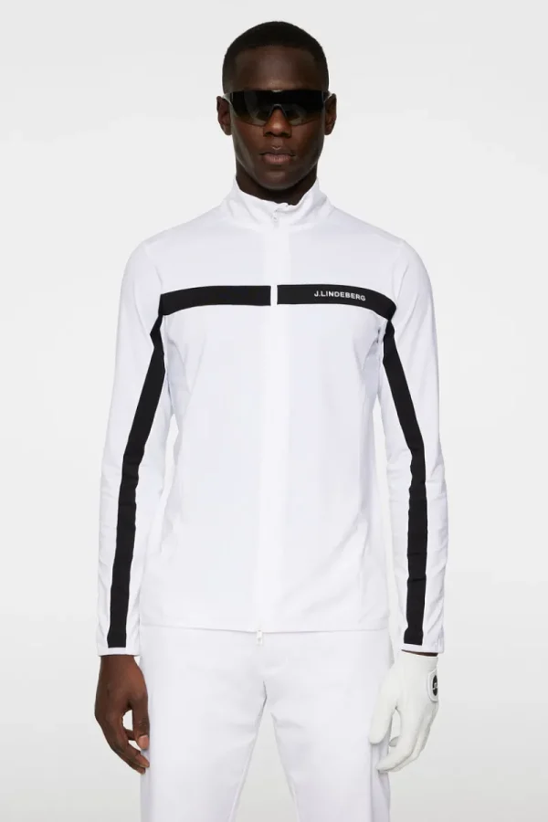 Bas- Och Mellanlager-J.Lindeberg Jarvis Mid Layer White