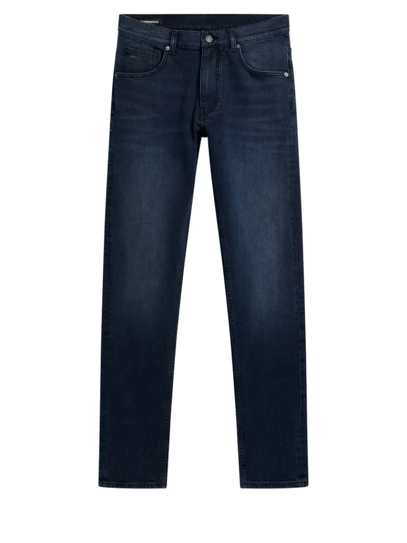 Byxor | Underdelar-J.Lindeberg Jay Active BlueBlack Jeans Dark Blue