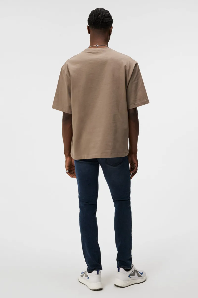Byxor | Underdelar-J.Lindeberg Jay Active BlueBlack Jeans Dark Blue