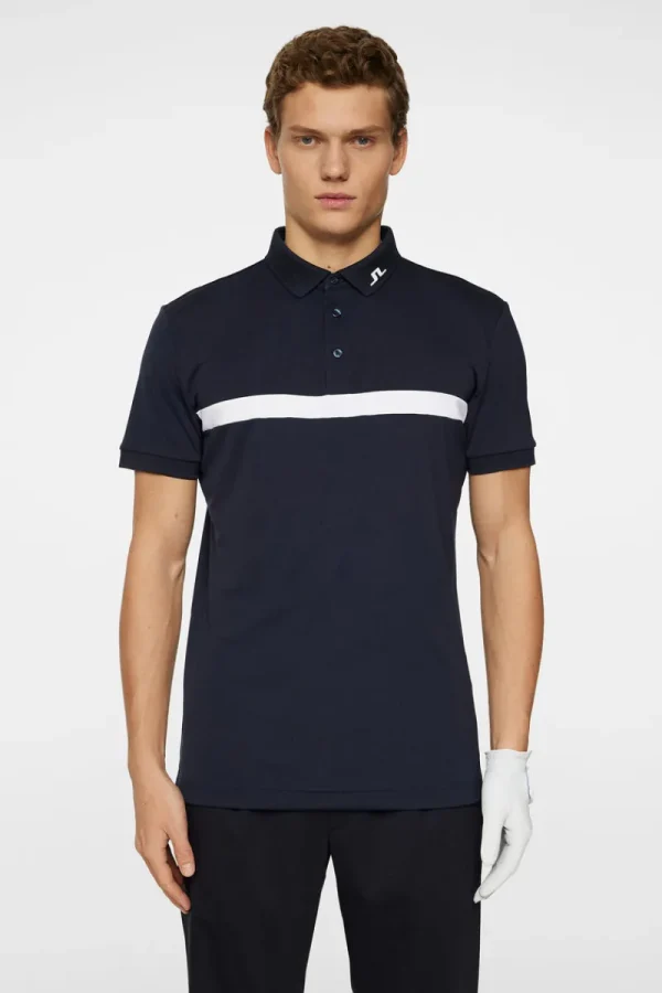 Golf | Pikétröjor-J.Lindeberg Jeff Polo JL Navy
