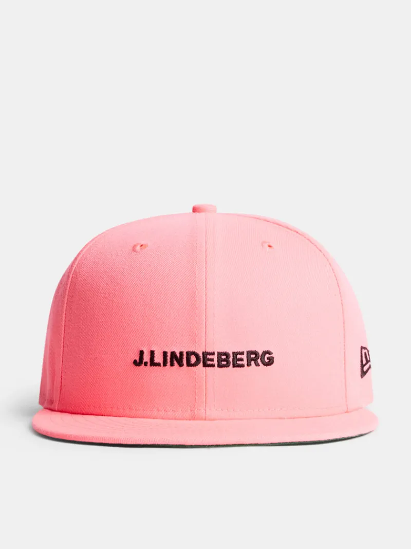 Kepsar-J.Lindeberg 950 JL SCRIPT PINK GREEN UV Hot Pink