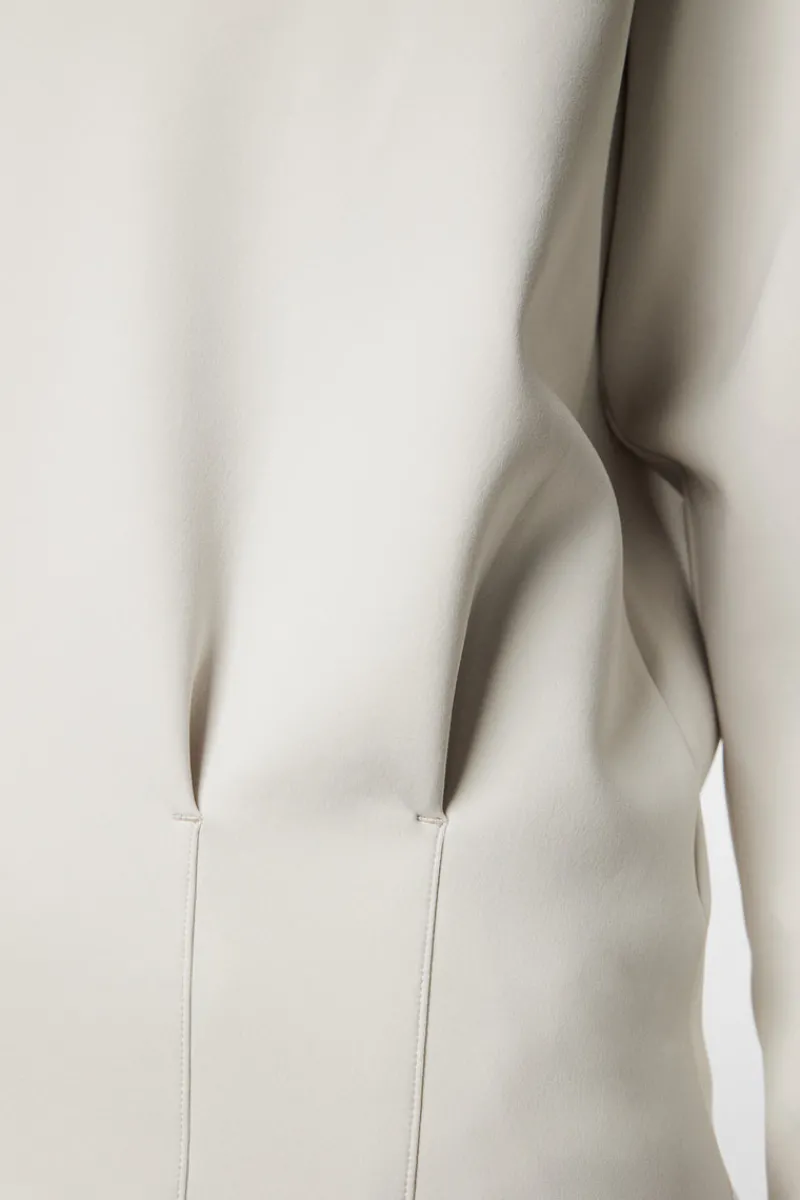Golf | Bas- Och Mellanlager-J.Lindeberg Jodi Quarter Zip Sweatshirt Moonbeam