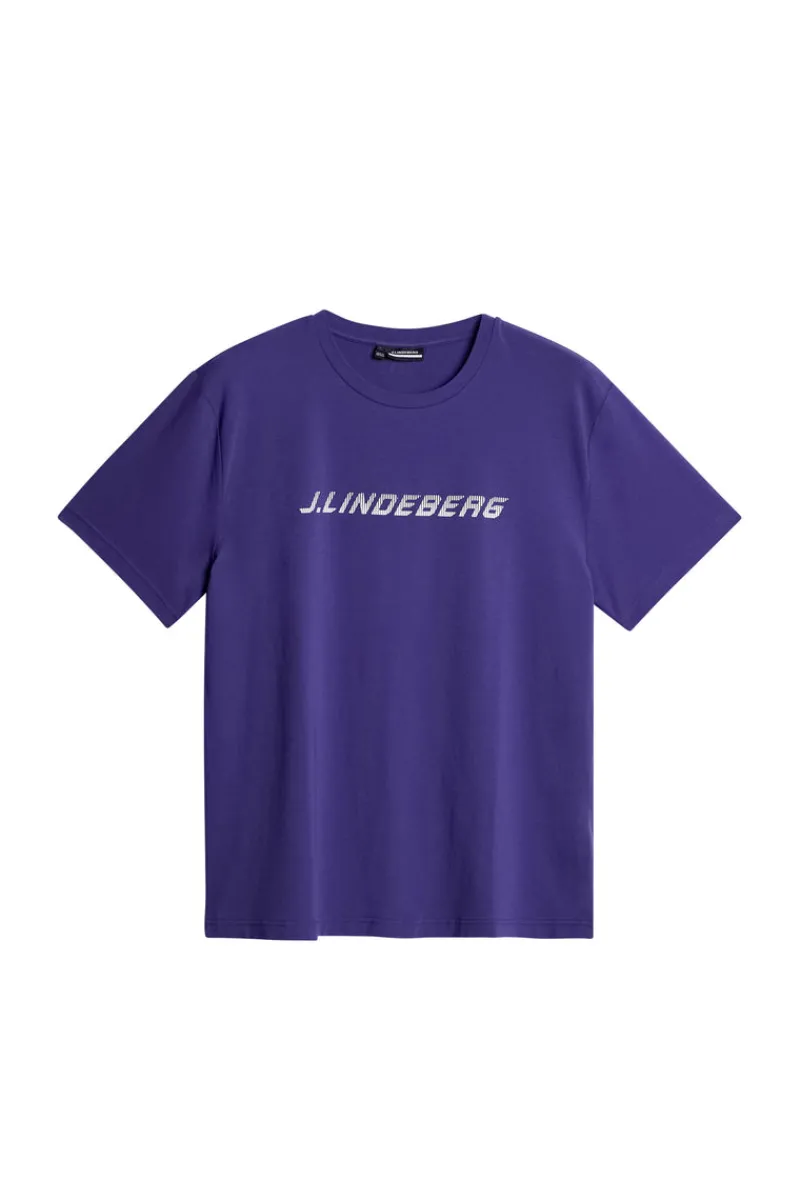 T-shirts | Tennis-J.Lindeberg Ken T-shirt Deep Wisteria