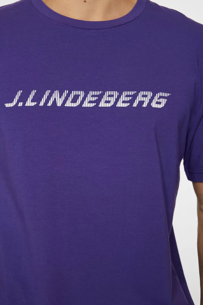 T-shirts | Tennis-J.Lindeberg Ken T-shirt Deep Wisteria