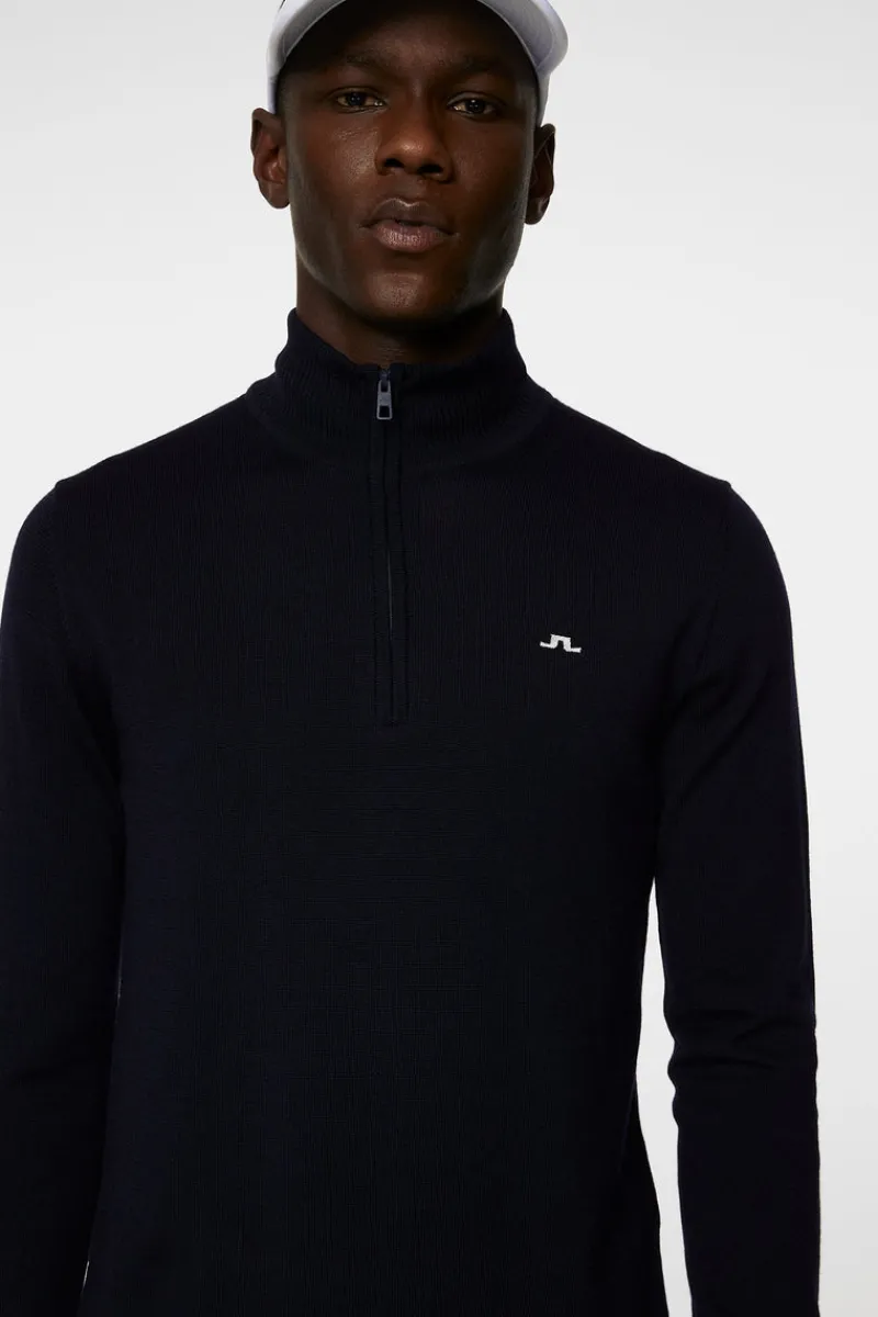 Golf | Stickat-J.Lindeberg Kian Knitted Sweater JL Navy