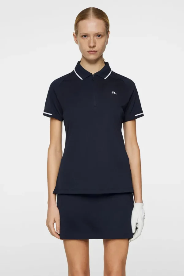 Golf | Överdelar-J.Lindeberg Lee Polo JL Navy