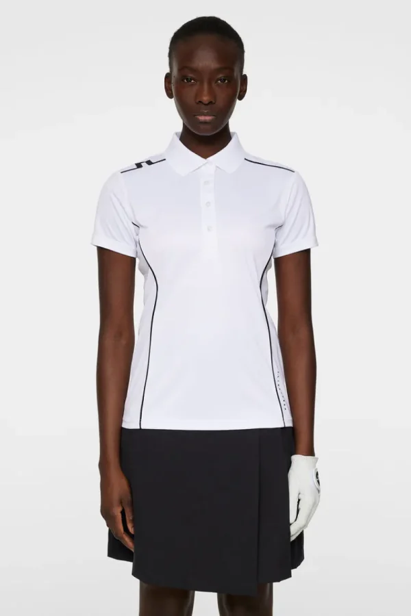 Golf | Överdelar-J.Lindeberg Leyla Polo White