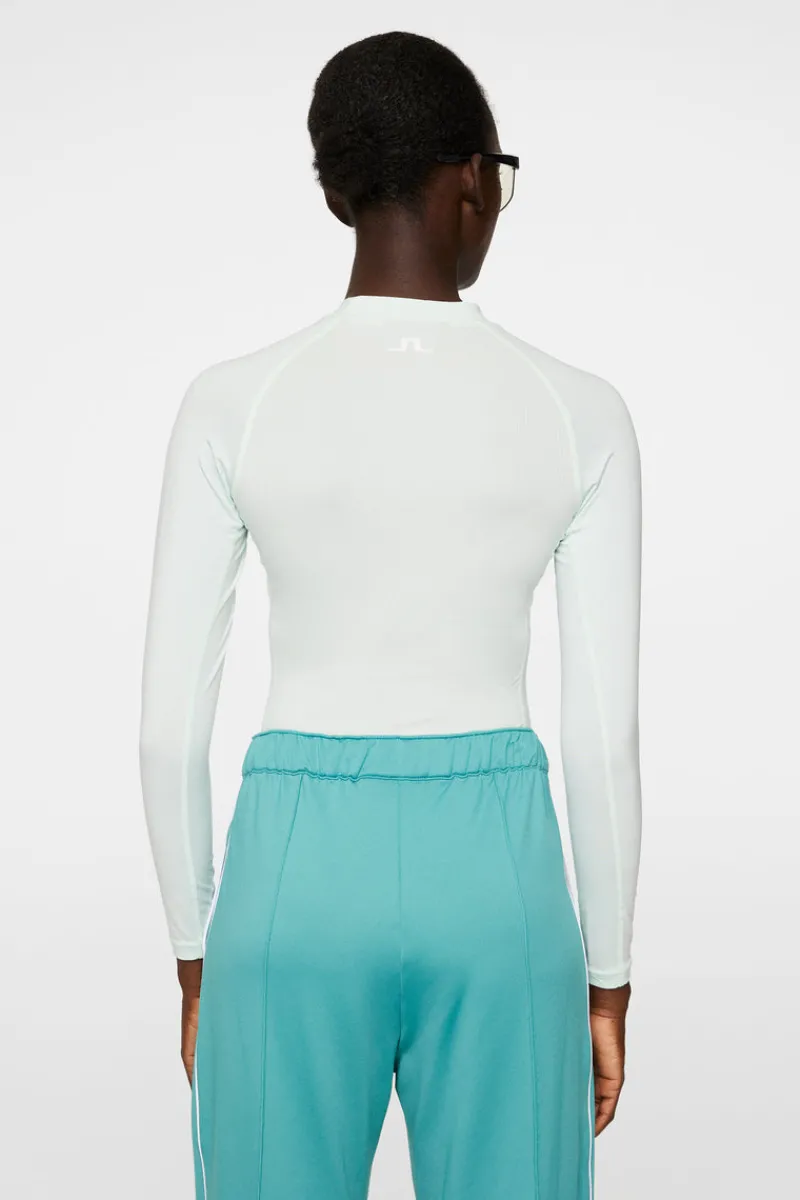 Bas- Och Mellanlager | Tennis-J.Lindeberg Lorena Top LS Moonlight Jade
