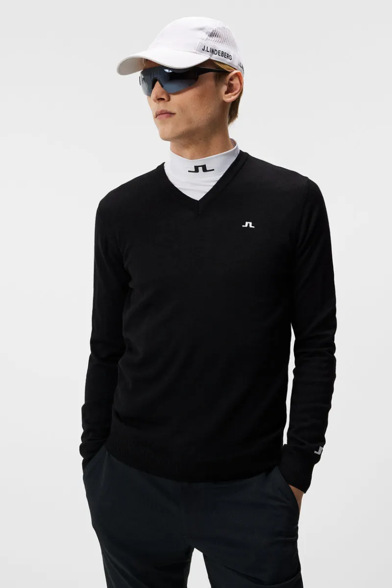 Stickat-J.Lindeberg Lymann Black
