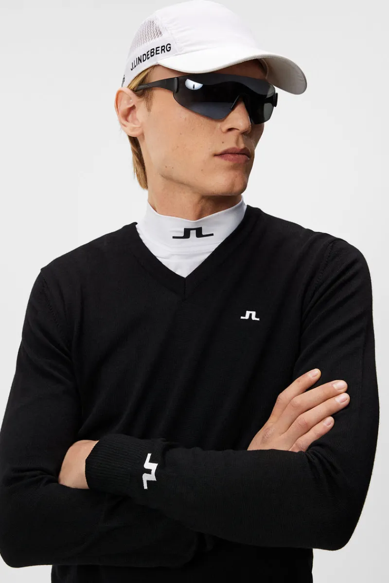 Stickat-J.Lindeberg Lymann Black